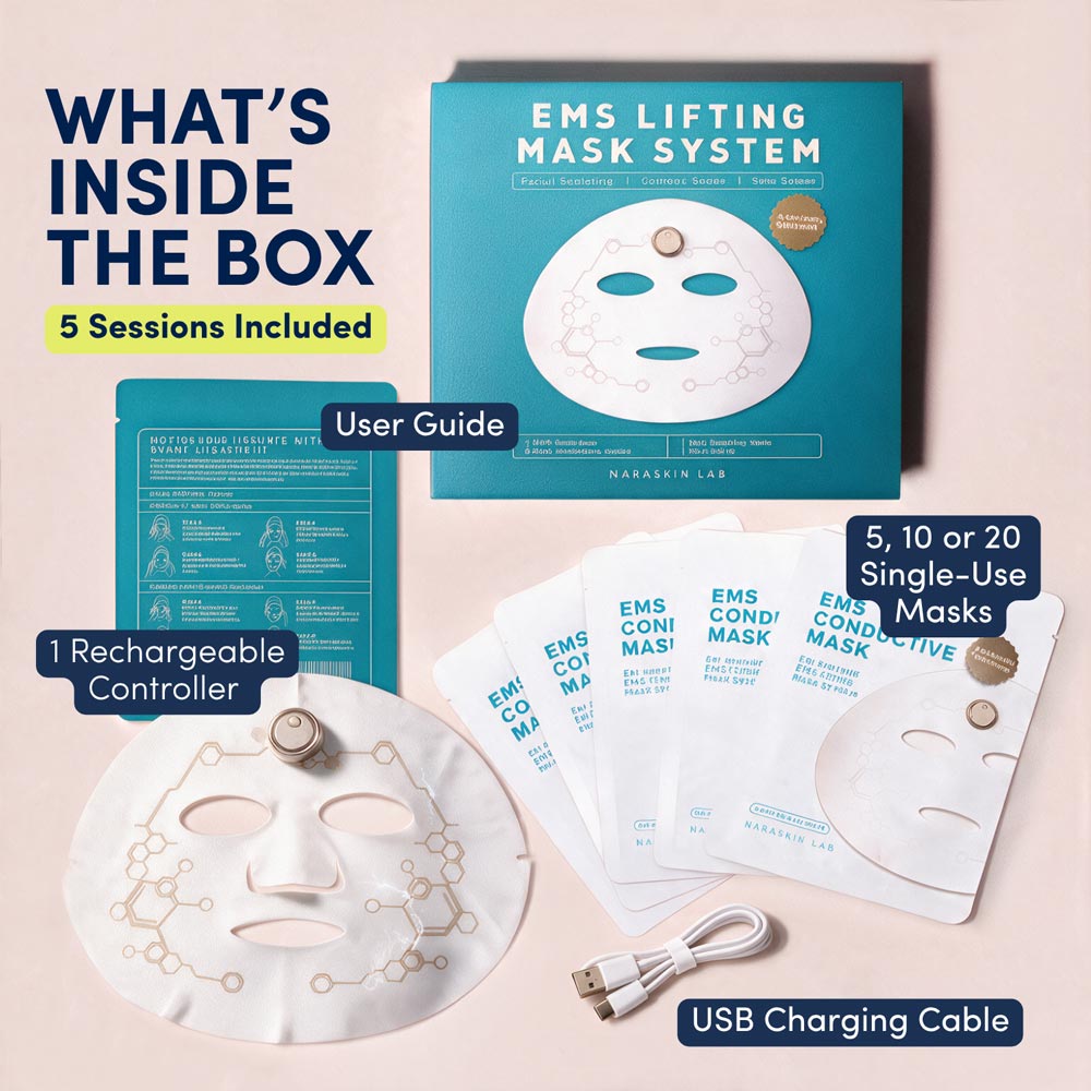 EMS Lifting Device + 5 Conductive Masks